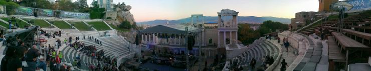 Античния театър в Пловдив 