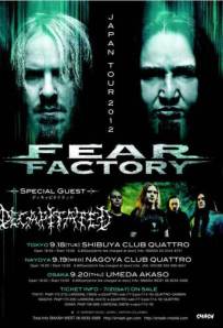 Fear Factory - Japan Tour 2012