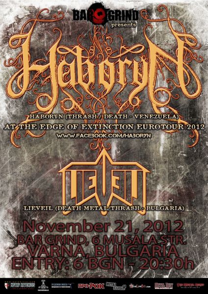 21.11.2012 Varna @ Bar Grind