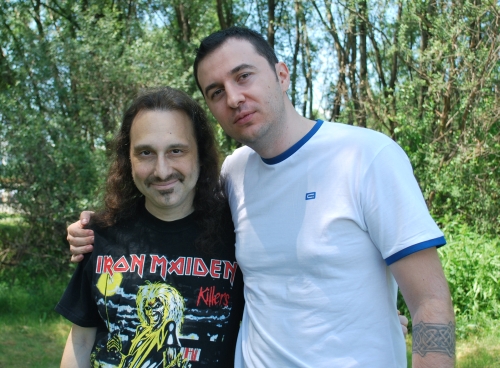 Водещият Васко и Michael Lepond - Symphony X