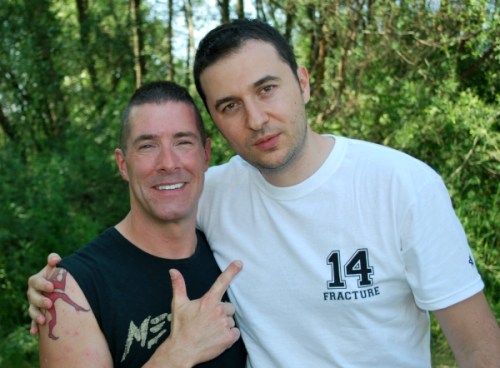 Водещият Васко и Jeff Waters - Annihilator