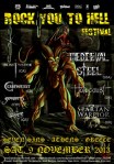 Плакатът на Rock You To Hell