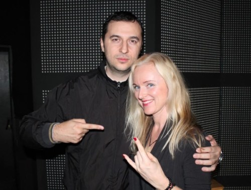 Водещият Васко и Liv Kristine