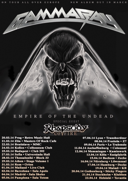 news_Gamma RAY Tour Vision Empire of the Undead