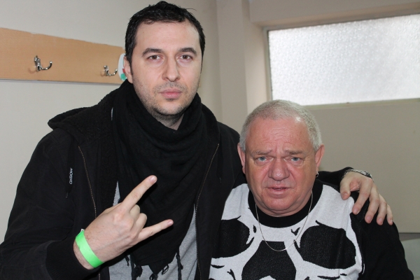 Водещият Васко и Udo Dirkschneider - UDO