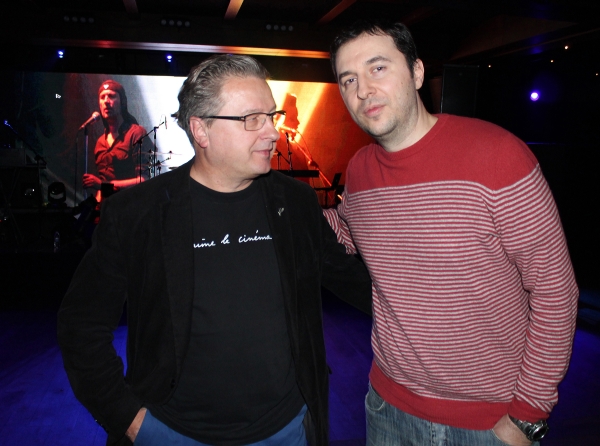 Водещият Васко и Ivan Novak - Laibach