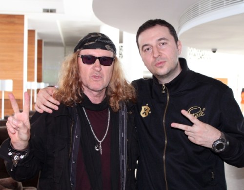 Водещият Васко и Chris von Rohr - Krokus