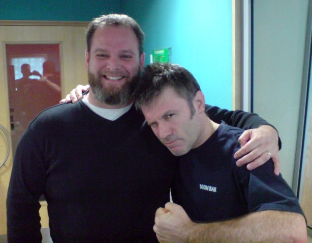 Joel McIver и Bruce Dickinson, 12 август 2008 г.