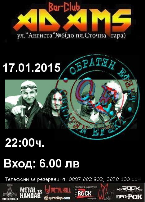 Обратен Ефект в Адамс