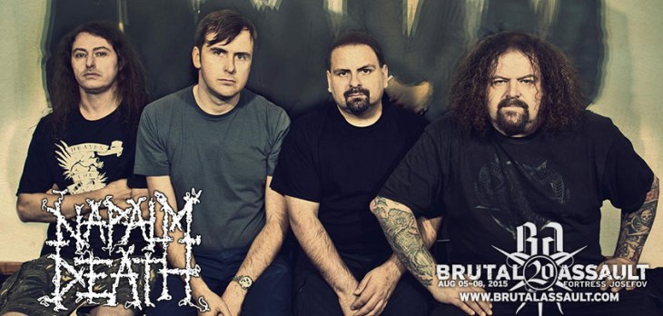 Napalm Death at Brutal Assault 2015