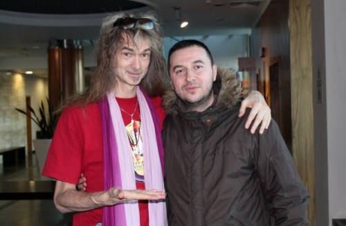 Водещият Васко и Arjen Lucassen