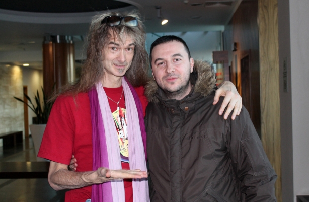 Водещият Васко и Arjen Lucassen