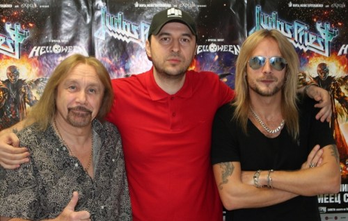 Водещият Васко и Judas Priest