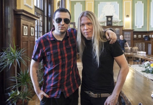 Водещият Васко и Eicca Toppinen - Apocalyptica