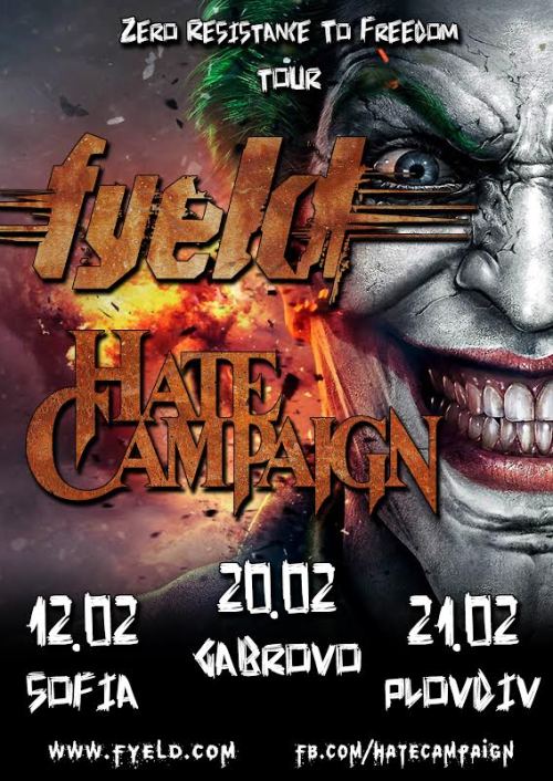 Fyeld and Hate Campaign mini-tour