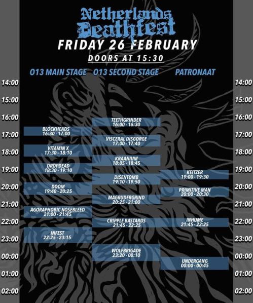 Neterlands Deathfest day 1