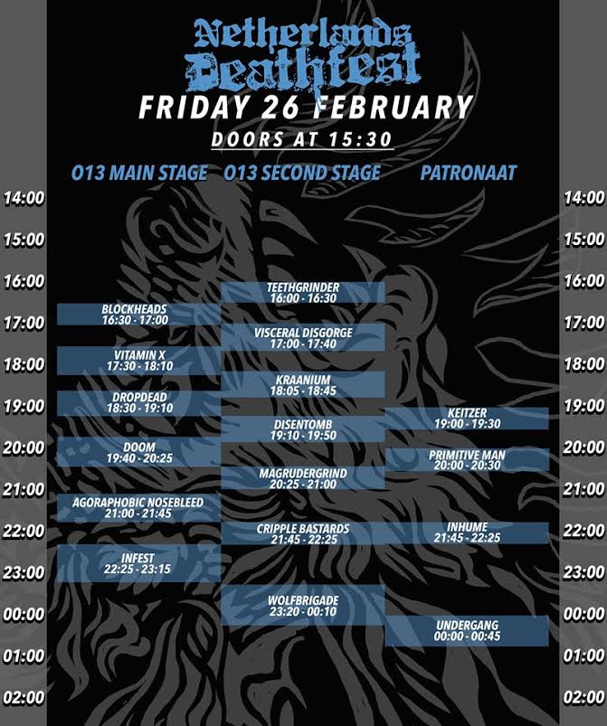Neterlands Deathfest day 1