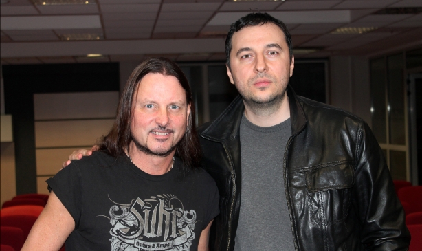 Водещият Васко и Reb Beach - Whitesnake