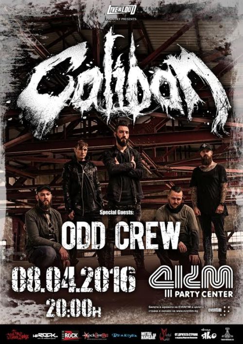 Caliban and Odd Crew in Sofia