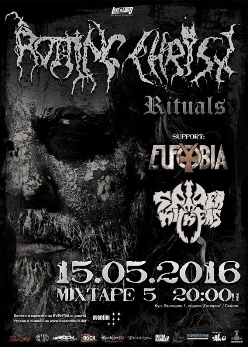 Rotting Christ, Eufobia and Spider Kickers in Sofia