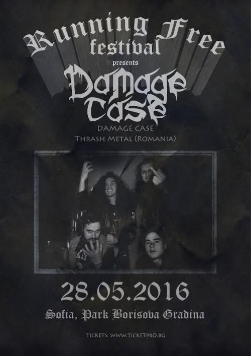 Damage Case on Running Free Festival 2016