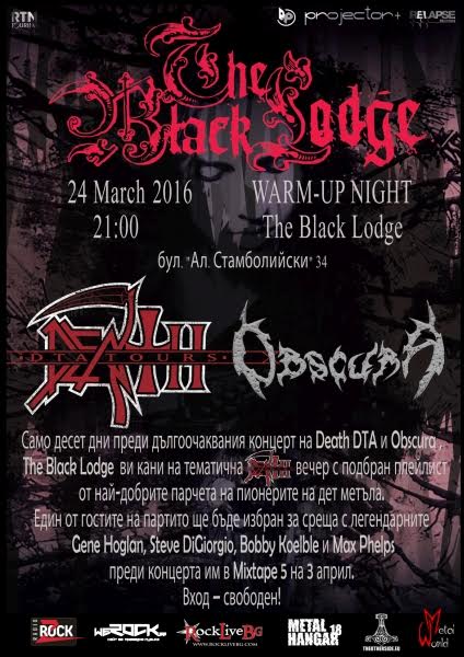 DEATH DTA Warm-Up Night