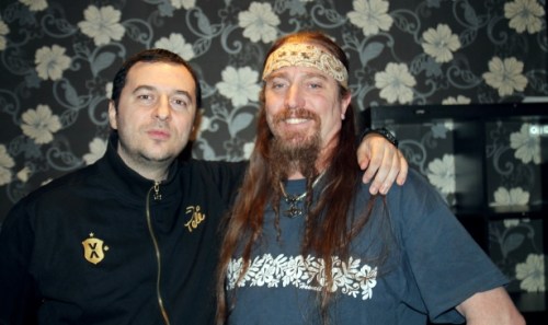 Водещият Васко и Steve DiGiorgio