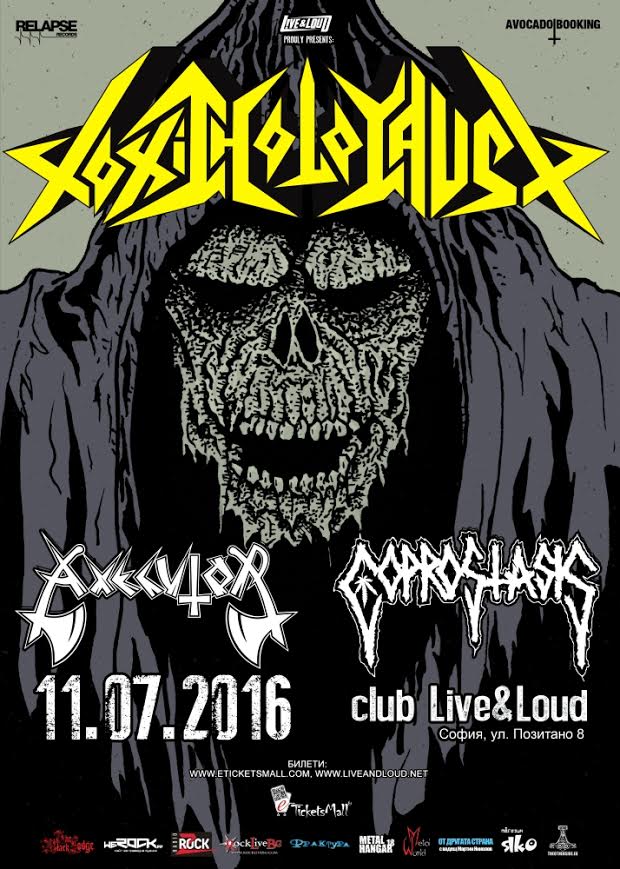 Toxic Holocaust, Coprostasis, Axecutor