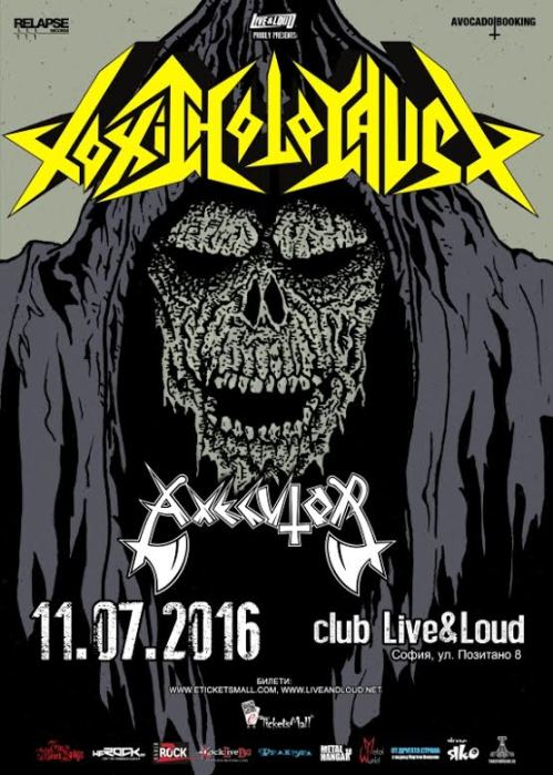 Toxic Kolocaust and Axecutor in Sofia