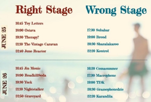 Програмата на Wrong Fest 2016