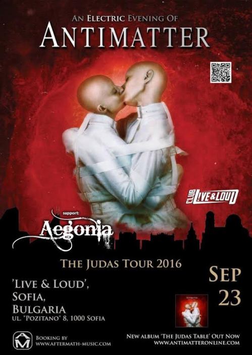 Antimatter live in Sofia