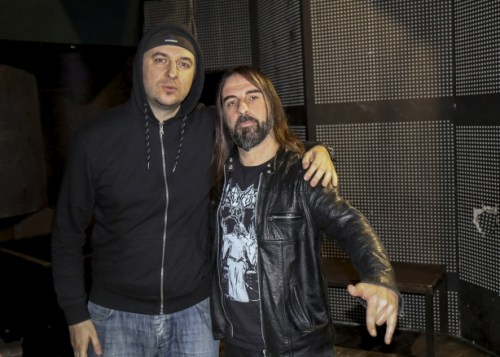 Водещият Васко и Sakis Tolis - Rotting Christ