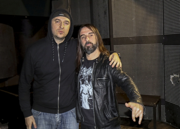 Водещият Васко и Sakis Tolis - Rotting Christ