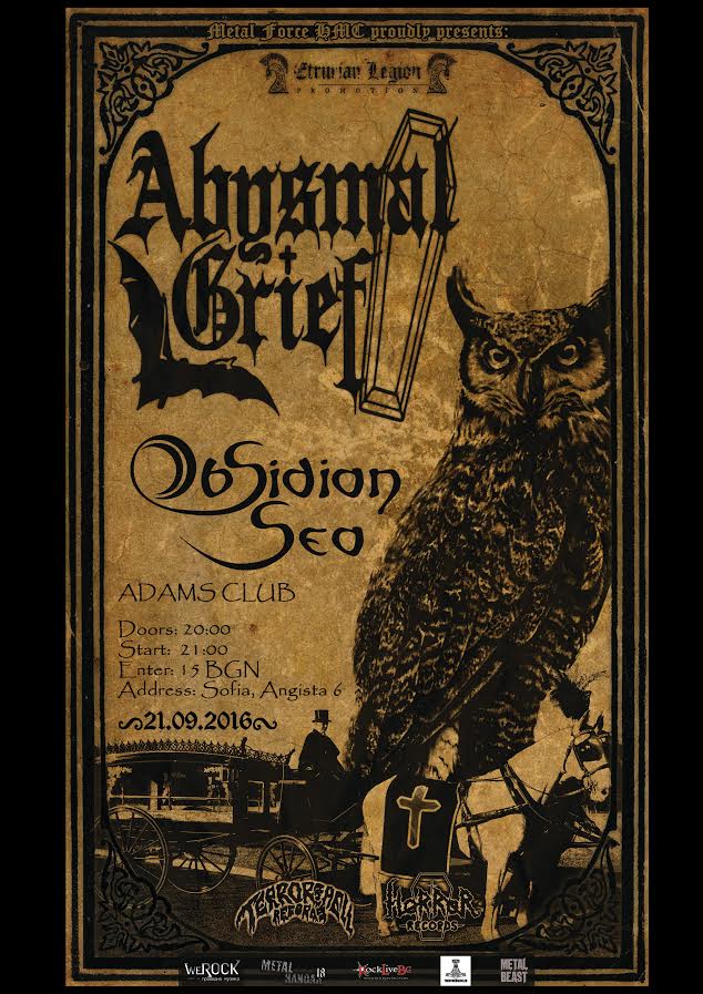Abysmal Grief live in Sofia