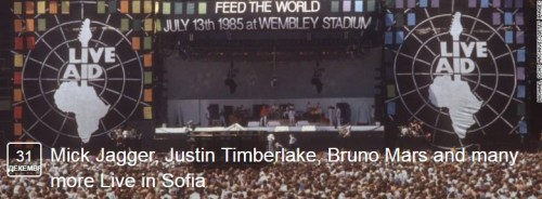 Mick Jagger, Justin Timberlake, Bruno Mars and many more Live in Sofia