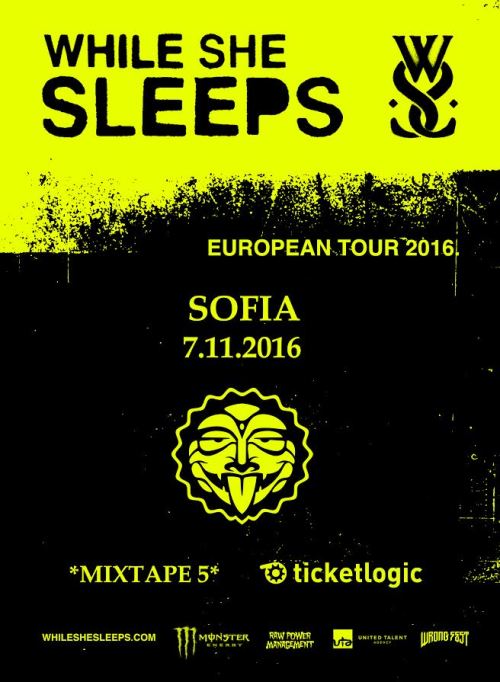 While She Sleeps live in Sofia