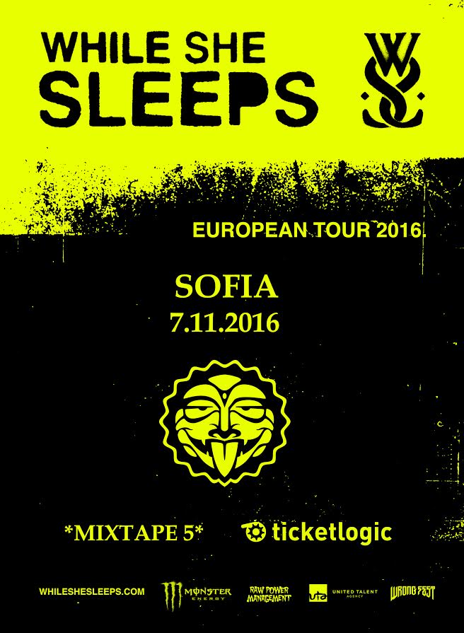 While She Sleeps live in Sofia