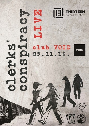 Clerks' Conspiracy live in Plovdiv