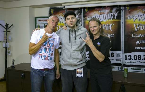 Васко Катинчаров и Clawfinger