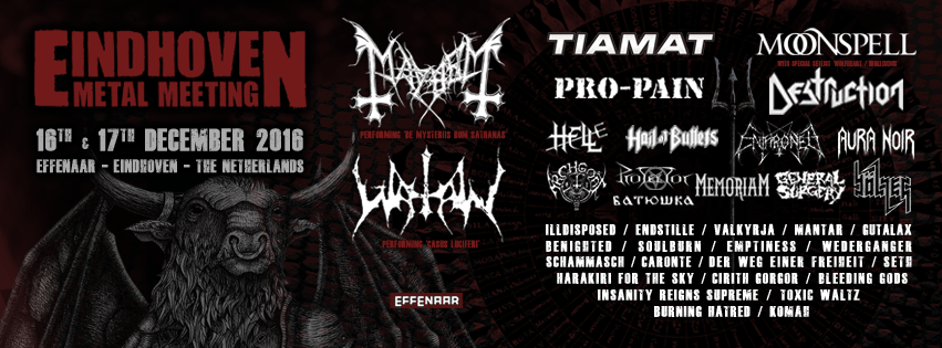 Eindhoven Metal Meeting 2016