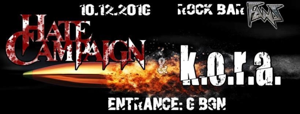 Hate Campaign и K.O.R.A. във Фенс