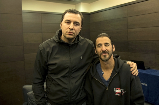 Водещият Васко и Sully Erna - Godsmack