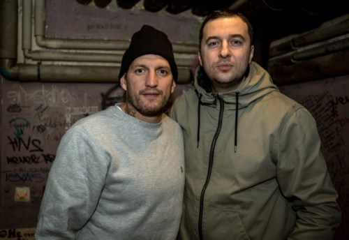 Водещият Васко и Freddy Cricien - Madball