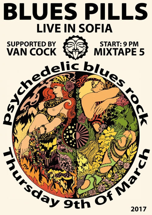 Blues Pills and Van Cock in Sofia
