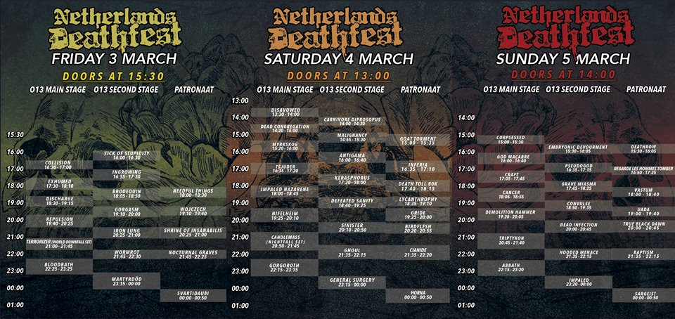 Netherlands Death Fest 2017