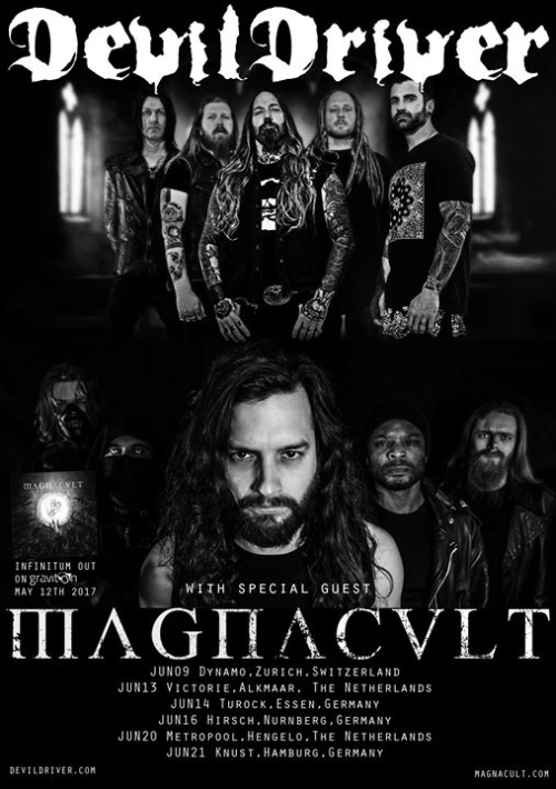 MagnaCult and DevilDriver on tour 2017