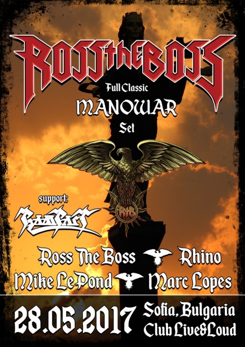 Ross The Boss in Sofia