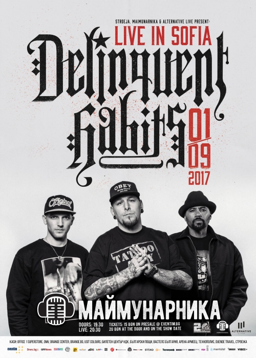 Delinquent Habits live in Sofia