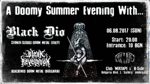 Black Dio and Bleak Revelation live in Sofia