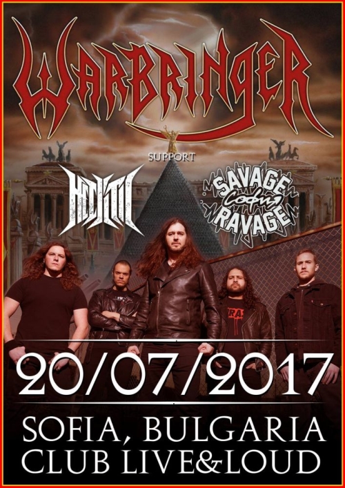 Warbringer live in Sofia